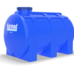 3 ton mavi yatay su deposu model